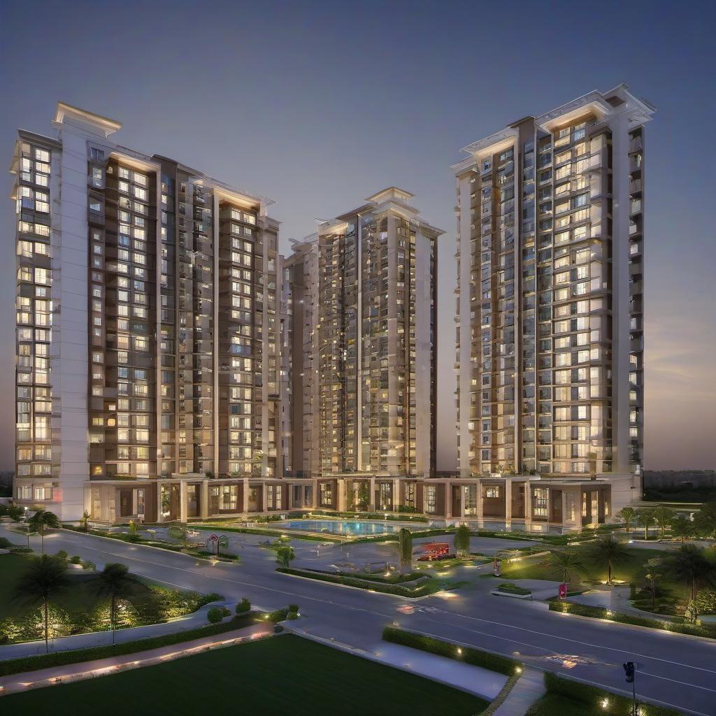 Illuminated Luxury: Noida Sector 76's Gateway to Tomorrow Here, modern living meets aspirational connectivity. Discover residences that reflect the dynamic growth of the Yamuna Expressway region, perfectly positioned for the future powered by Jewar Airport.